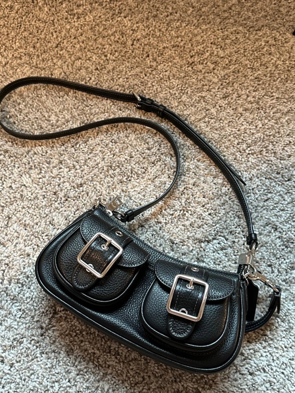 Coach Ashton bag Black/silver - Picture 4 of 5